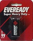 Eveready Heavy Duty 1222BP 9-Volt Battery
