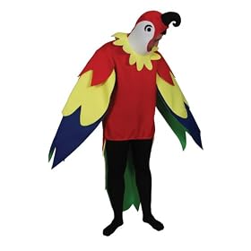 Giant Parrot Funny Mens Fancy Dress Halloween Costume