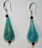 14x3MM Blown Glass Earrings