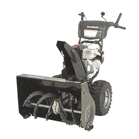Murray 1695722 27-Inch 249cc 4-Cycle OHV Briggs & Stratton 1150 Snow Series Gas Powered Self Propelled Two-Stage Snow Thrower With Electric Start