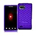 Purple - Cruzer Androidified High Gloss TPU Soft Gel Skin Case - For Motorola Droid Bionic XT875