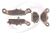 00-04 Kawasaki KL 250 Super Sherpa Brake Pads