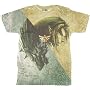 Nintendo Twilight Princess Game Legend of Zelda Wolf T-shirt Tee