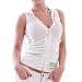 Ed Hardy Knit Zip Tank Women - Roses - Creme