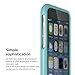 elago iPhone 6 Plus Case, [Glide Limited-Edition][Coral Blue/Champagne Gold] - [Mix and Match][Premium Armor][True Fit] – for iPhone 6 Plus Only