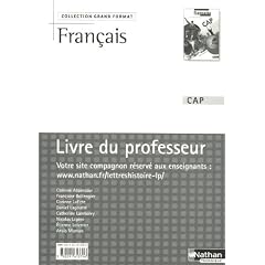 Fran�ais CAP : Livre du professeur