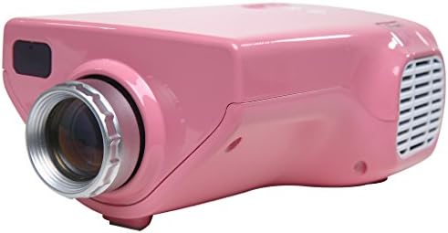 Generic E03 Mini HD Multimedia LED Projector Pink