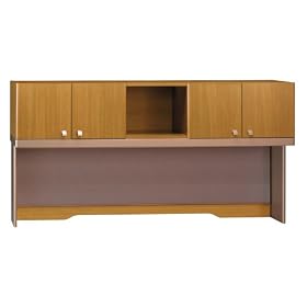 Bush Furniture Quantum 72-Inch Hutch, Modern Cherry by Bush Furniture