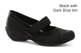 Hush Puppies Motility Black Womens Body Shoe Wedges