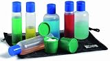 Lewis N. Clark Deluxe Travel Bottle 8 Piece Set