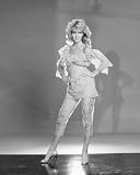 HEATHER LOCKLEAR 8X10 B&W PHOTO