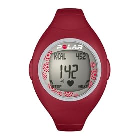 Polar F4 Women's Heart Rate Monitor Watch (Red Berry)
