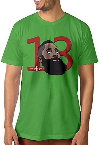 KFE-Custom James Harden #13 Cool Men's T Shirts S KellyGreen