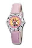 Disney Kids' D026S401 Hannah Montana Time Teacher Pink Leather Strap Watch