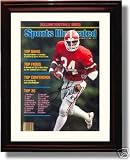 Framed Herschel Walker Sports Illustrated Autograph Print - Georgia Bulldogs