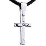 Heart Love Cross Pendant
