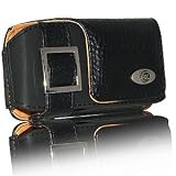 New Westham Premium Mobile Horizontal Case (more compatibility) Fixed 360 degree swivel belt clip
