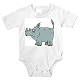 Onesie with africa, endangered, wildlife, rhinoceros, serengeti, species