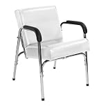 White New Auto Recline Shampoo Chair Barber Spa Beauty Salon
