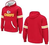 Kansas City Chiefs Youth QB Jersey Hooded Sweatshirt by Reebok (M=10-12)