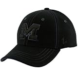 Zephyr Michigan Wolverines Black Abyss Zfit Hat