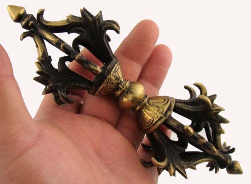 ~ Tibetan Buddhist Brass (Vajra) Nine Spokes Dorje ~