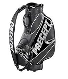 Bridgestone Golf- Precept 9.5" Black Staff Bag