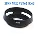EzFoto 39mm Tilted Vented Metal Lens Hood Shade for Leica, Contax Zeiss, Voigtlander Lens