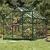 8x6 Green Greenhouse with Clear Polycarbonate