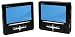 Produkt-Bild: Denver MTW-745 TWIN tragbarer DVD-Player mit 2 18cm (7 Zoll) Displays