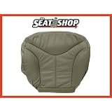 00 01 02 GMC Yukon XL Sierra Grey Leather Seat Cover RH bottom by The Seat Shop