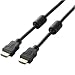 ELECOM HDMI�P�[�u�� �t�F���C�g�R�A 1.0m �u���b�N DH-HD13AN10BK