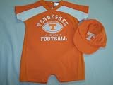 Tennessee Volunteers Baby Romper and Cap, 24 mos