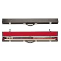 Black Vinyl Hard Box Pool Cue Case, 1B/1S (C42)