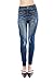 VIRGIN ONLY Women's Denim Jeans Printed