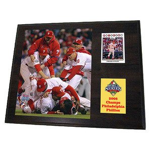Buy Philadelphia Phillies 2008 World Series Champions Plaque by Biggsports