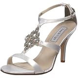 Touch Ups Womens Damaris Leather T-Strap Sanda