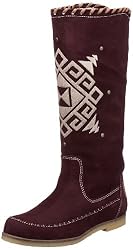 Tamaris TREND 1-1-26599-39, Damen Fashion Stiefel, Violett (VINO 502), EU 38