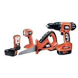 Black and Decker Cordless 14.4 volt 4-Tool Combo Kit