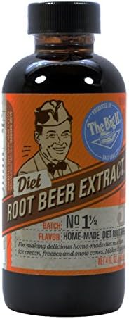 Hires Big H Diet Root Beer Extract, Make Your Own Root Beer - 1 Pack