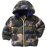 GYMBOREE(ジンボリー) ポリーフィルパッファジャケット セイド ブルー カモ アウターダウンジャケット 5歳【並行輸入】