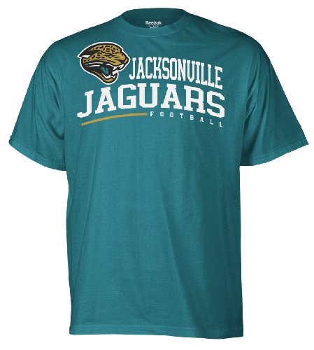 NFL Men's Jacksonville Jaguars Arched Horizon Tee Shirt (Brown Suede, Large)