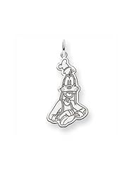 Disneys Goofy Charm in Sterling Silver - 7/8 Inch