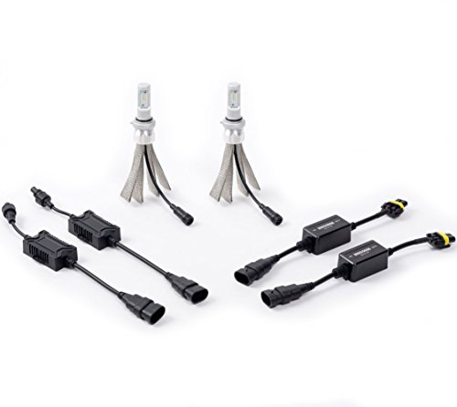 Putco 289006 Silver Lux 9006 LED Headlight Conversion Kit (2 Bulbs)