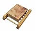 SoooKu New Arrival Pack Of 2 Unpolished Wooden Dowel Soap Dishes Holder Racks