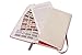 Moleskine 2016 Panoramic Weekly Planner, 12M, Slim, Scarlet Red, Hard Cover (3.25 x 6)