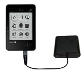 Portable Emergency AA Battery Charge Extender for the Elonex 621EB eInk eBook Reader - uses Gomadic TipExchange Technology