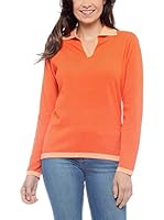 Conte of Cashmere Jersey (Naranja)