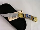 41%2BTty KwuL. SL160  Brian Yellowhorse Knife Custom Camillus Knife Lockback