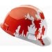 MSA Safety Works 10050613 Maple Leaf Hard Hat